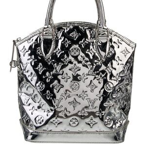 Louis Vuitton Monogram Lockit Tote mirrored vernis Vintage Authentic